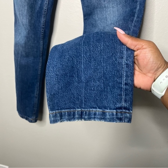 Frame Women Jeans 24" Le Sylvie Slender Straight Leg Denim Wash Stretch Western - Picture 10 of 11